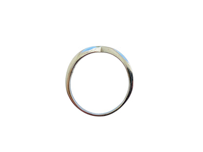 18ct Gold Diamond Wishbone/Chevron Ring