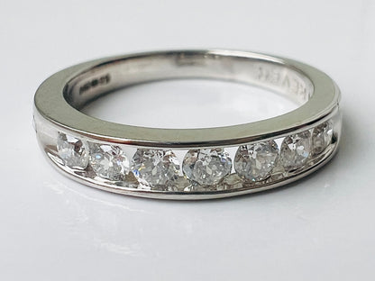 18ct Gold Seven-Stone Diamond Ring