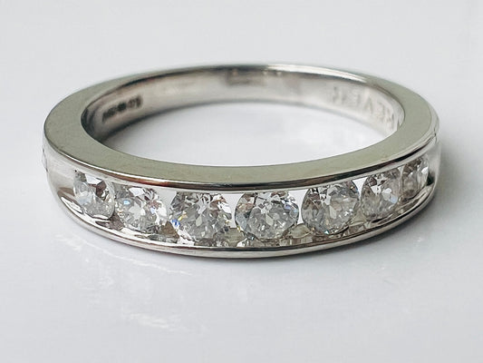 18ct Gold Seven-Stone Diamond Ring