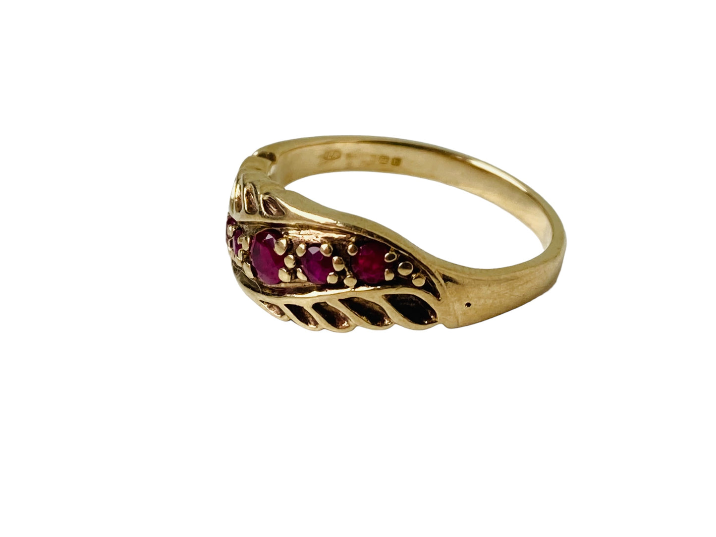 9ct Gold Ruby Ring