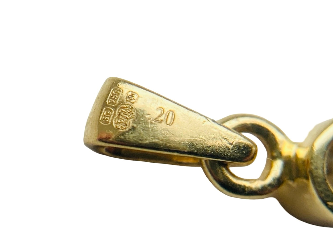 18ct Gold 0.20ct Diamond Pendant
