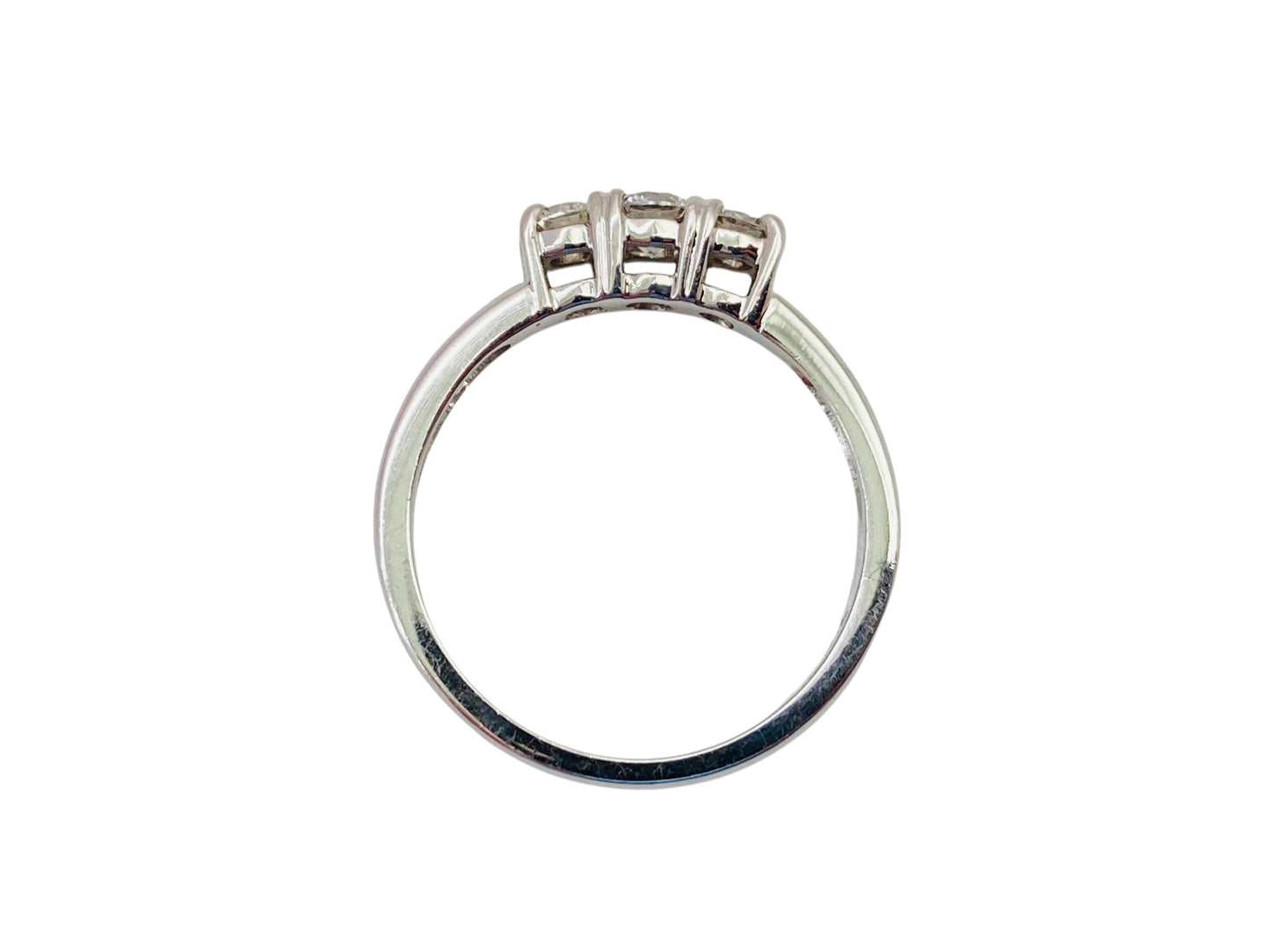 18ct Gold Diamond Trilogy Ring
