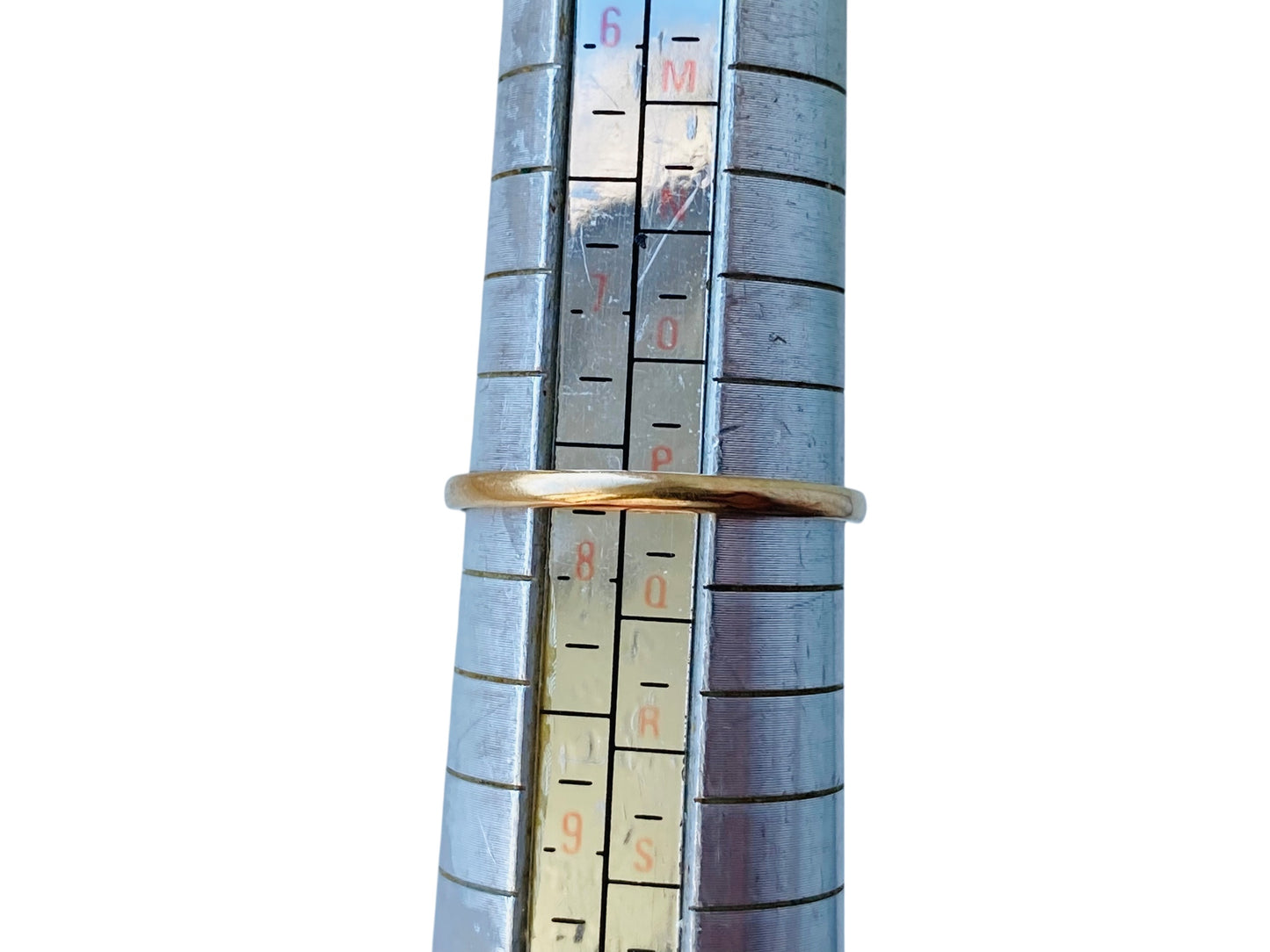 Vintage 9ct Gold Ruby & Diamond Ring