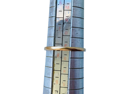 Vintage 9ct Gold Ruby & Diamond Ring