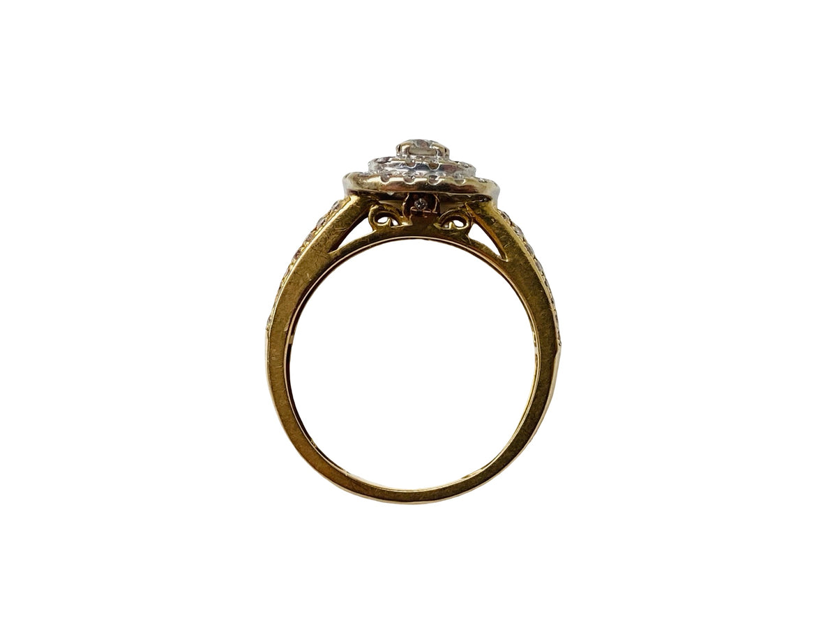 18ct Gold 0.84ct Diamond Ring