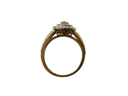 18ct Gold 0.84ct Diamond Ring