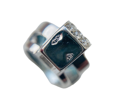 18ct Gold Aquamarine & Diamond Pendant