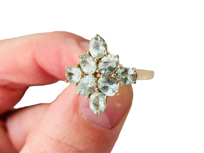 9ct Gold Amblygonite Ring