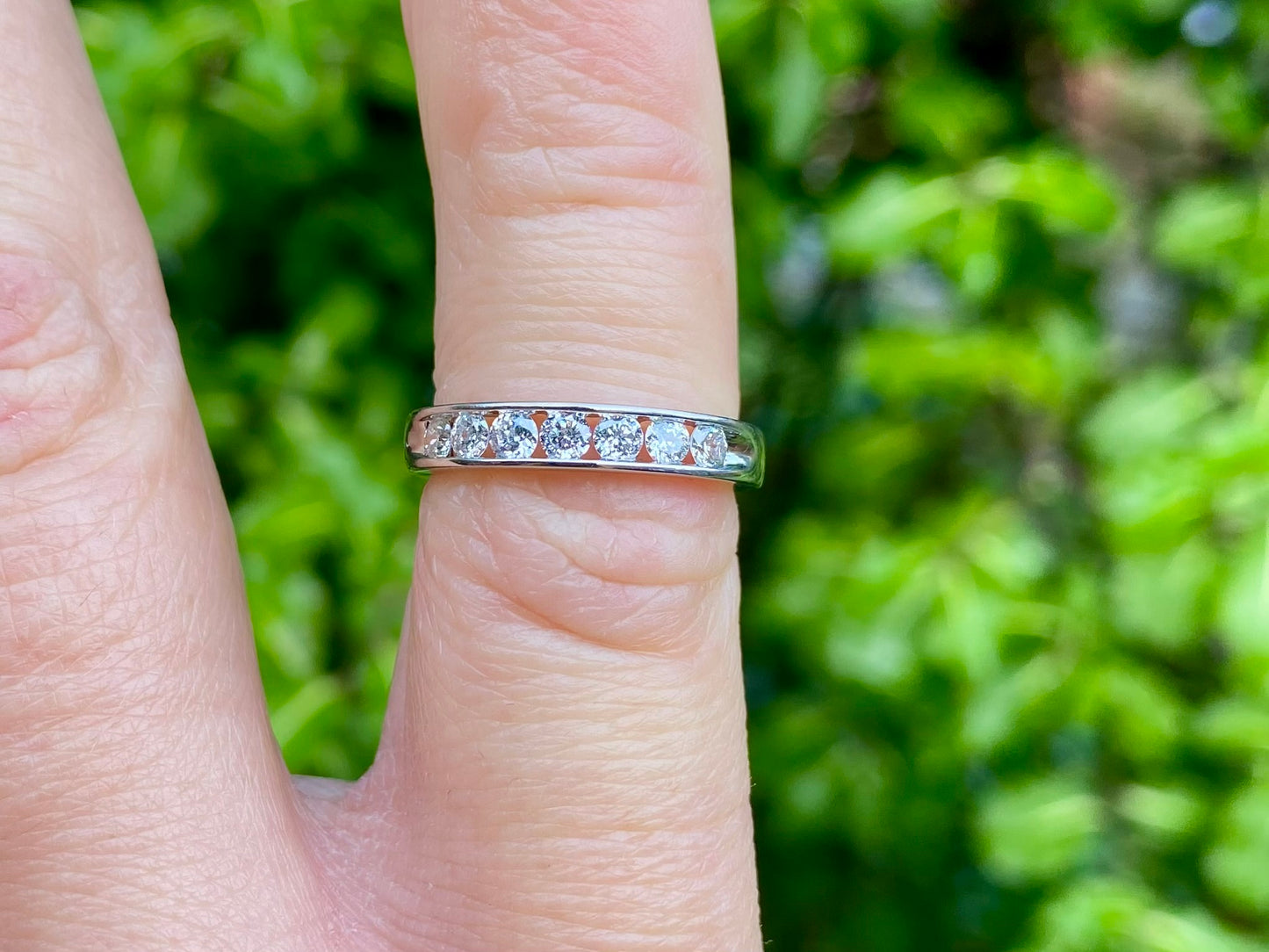 18ct Gold Seven-Stone Diamond Ring