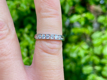 18ct Gold Seven-Stone Diamond Ring