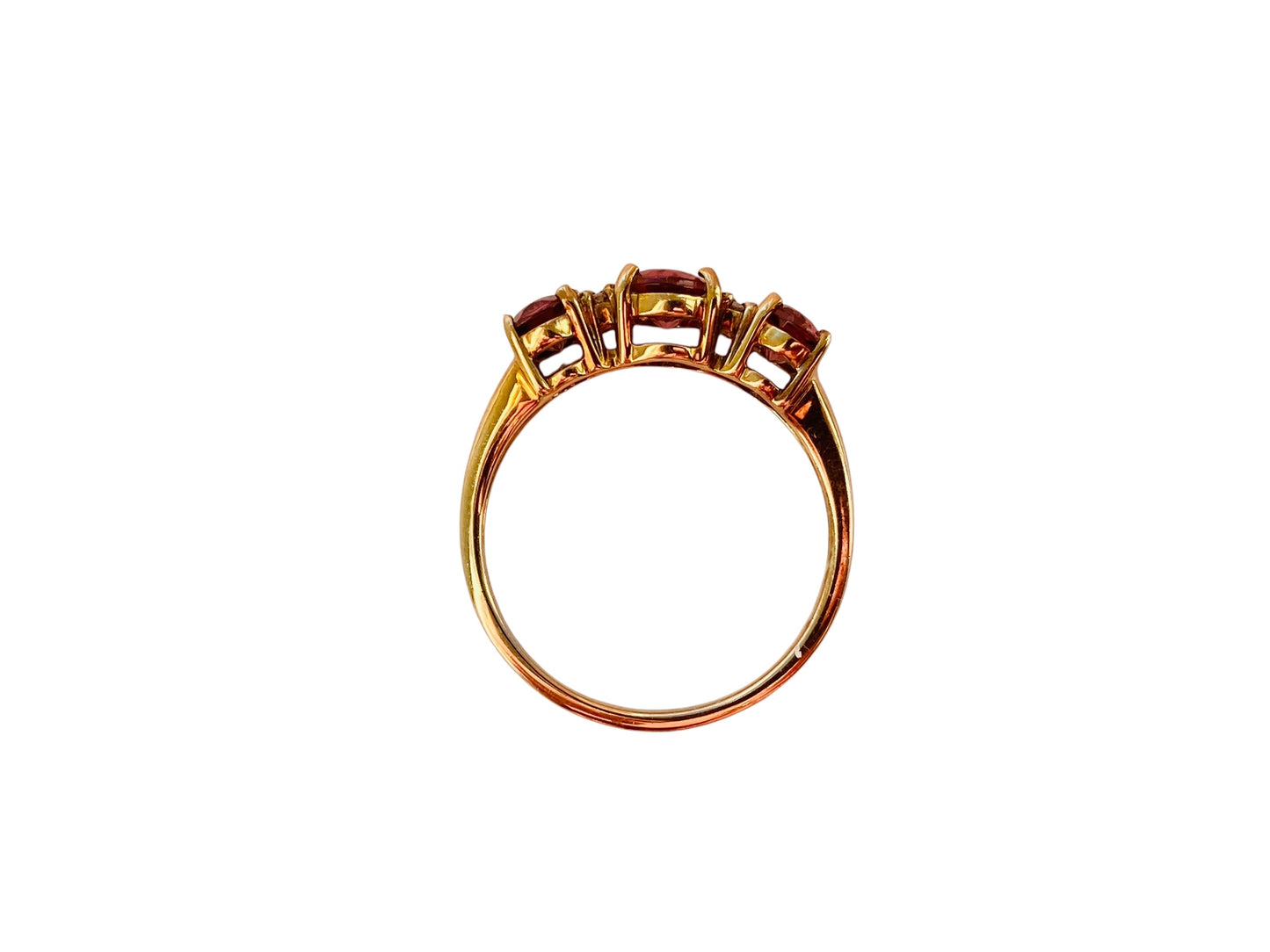 9ct GoldTourmaline & Diamond Ring