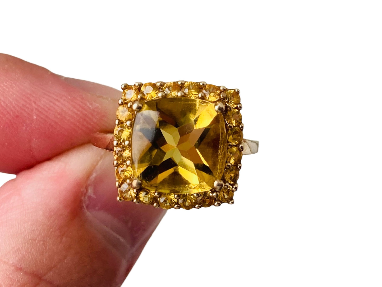9ct Gold Citrine Ring