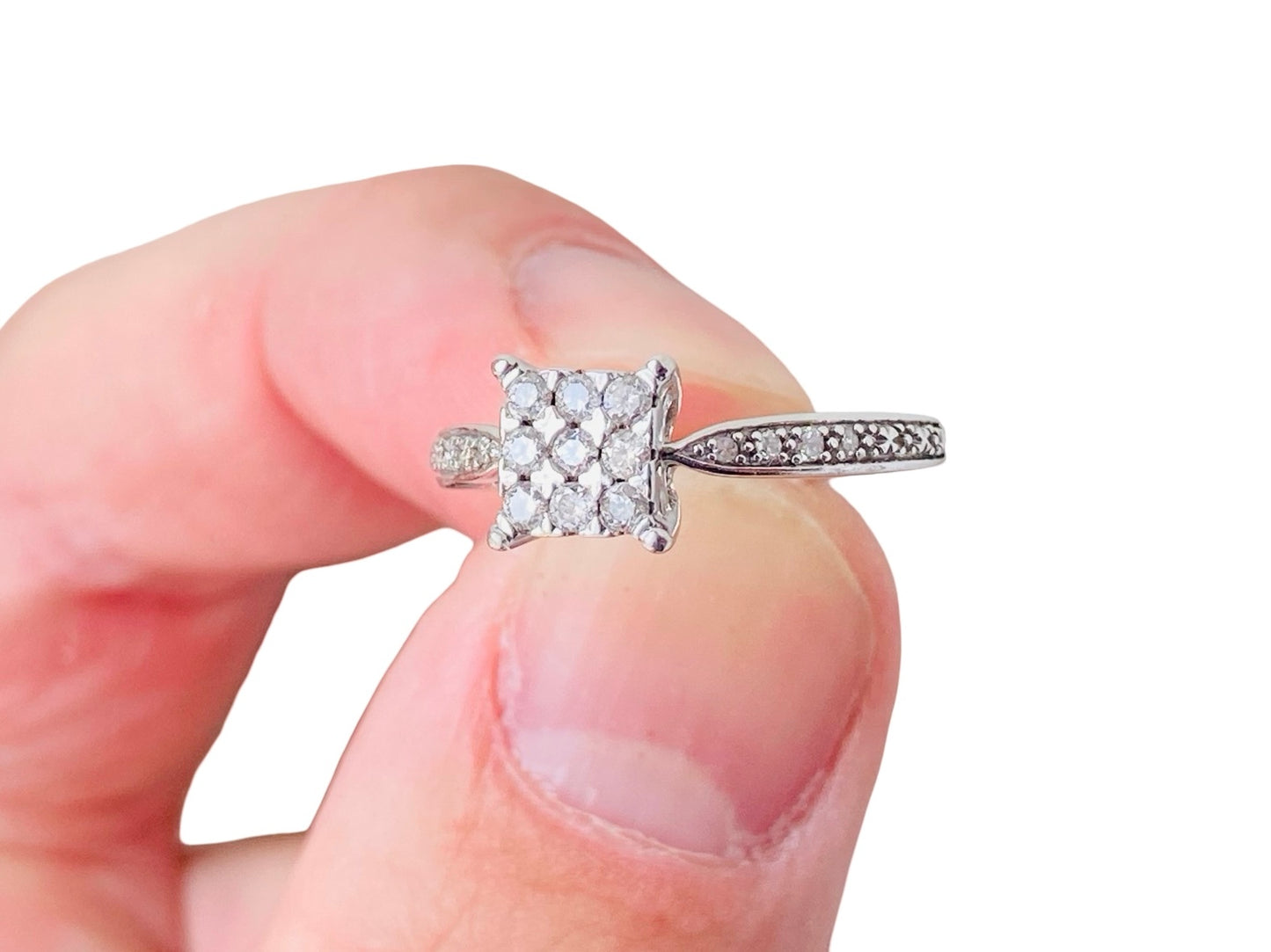 9ct Gold 0.20ct Diamond Ring