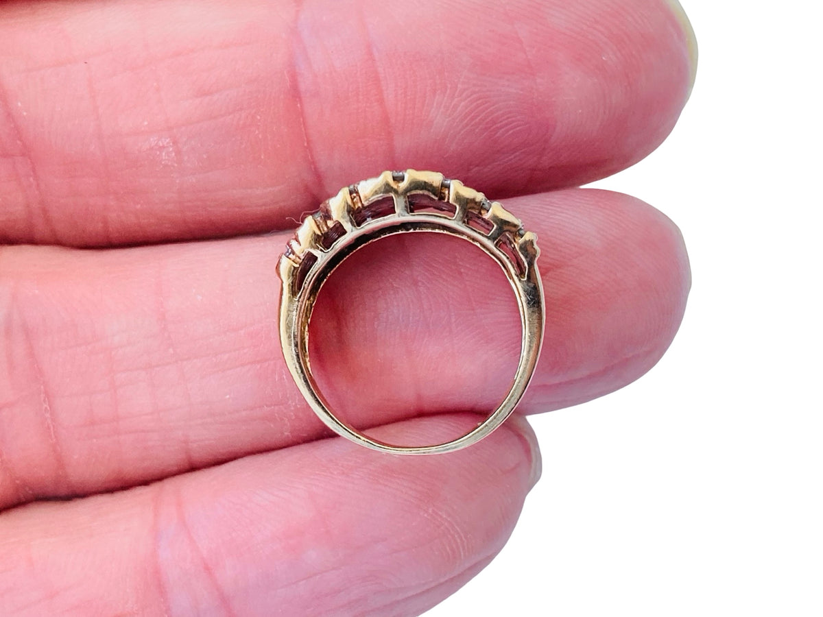 9ct Gold Diamond Ring