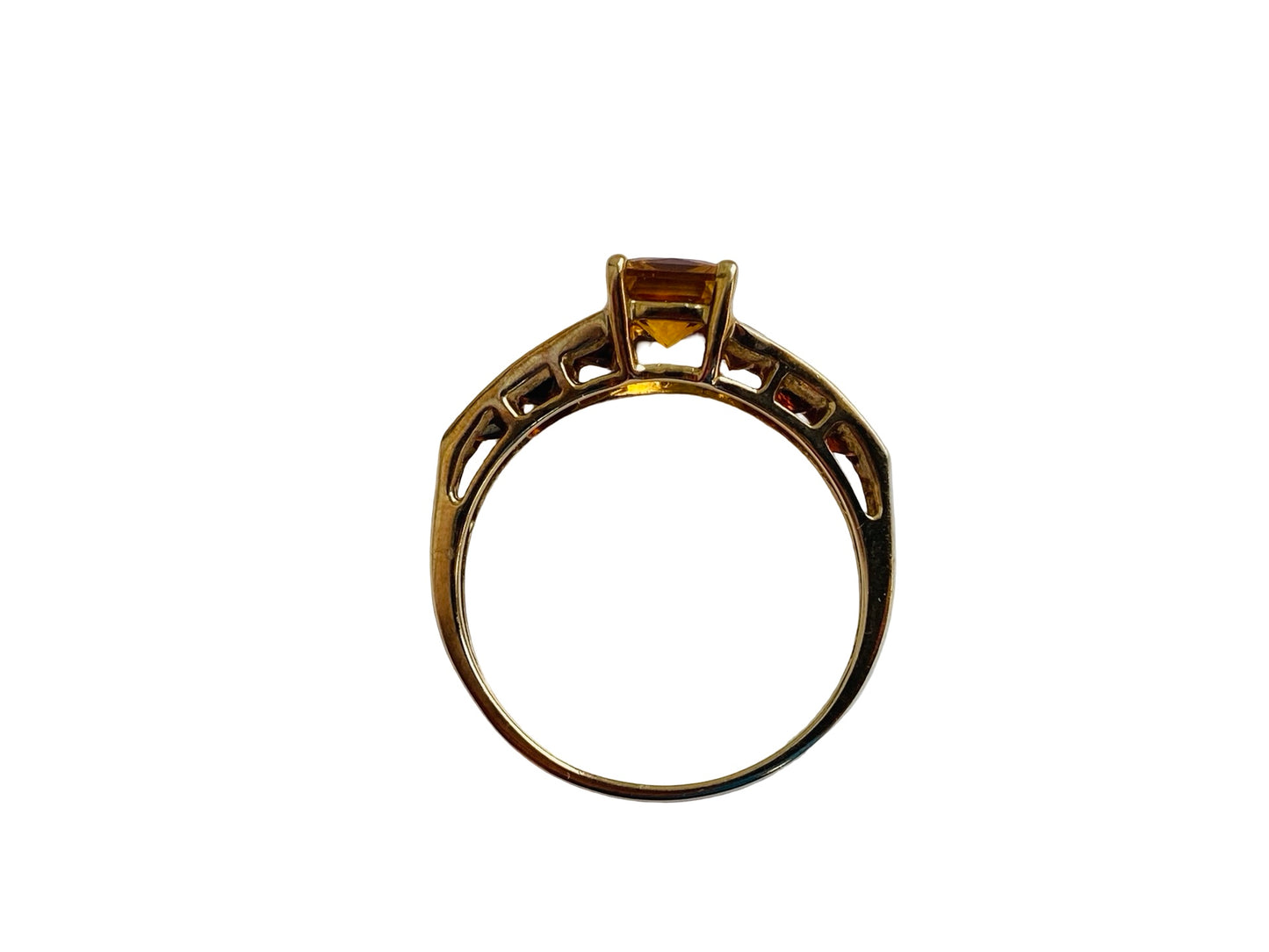 9ct Gold Citrine Ring
