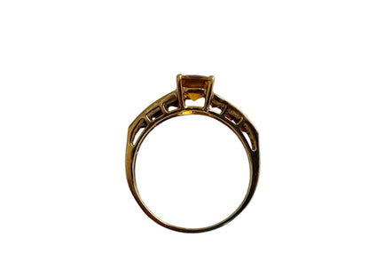 9ct Gold Citrine Ring