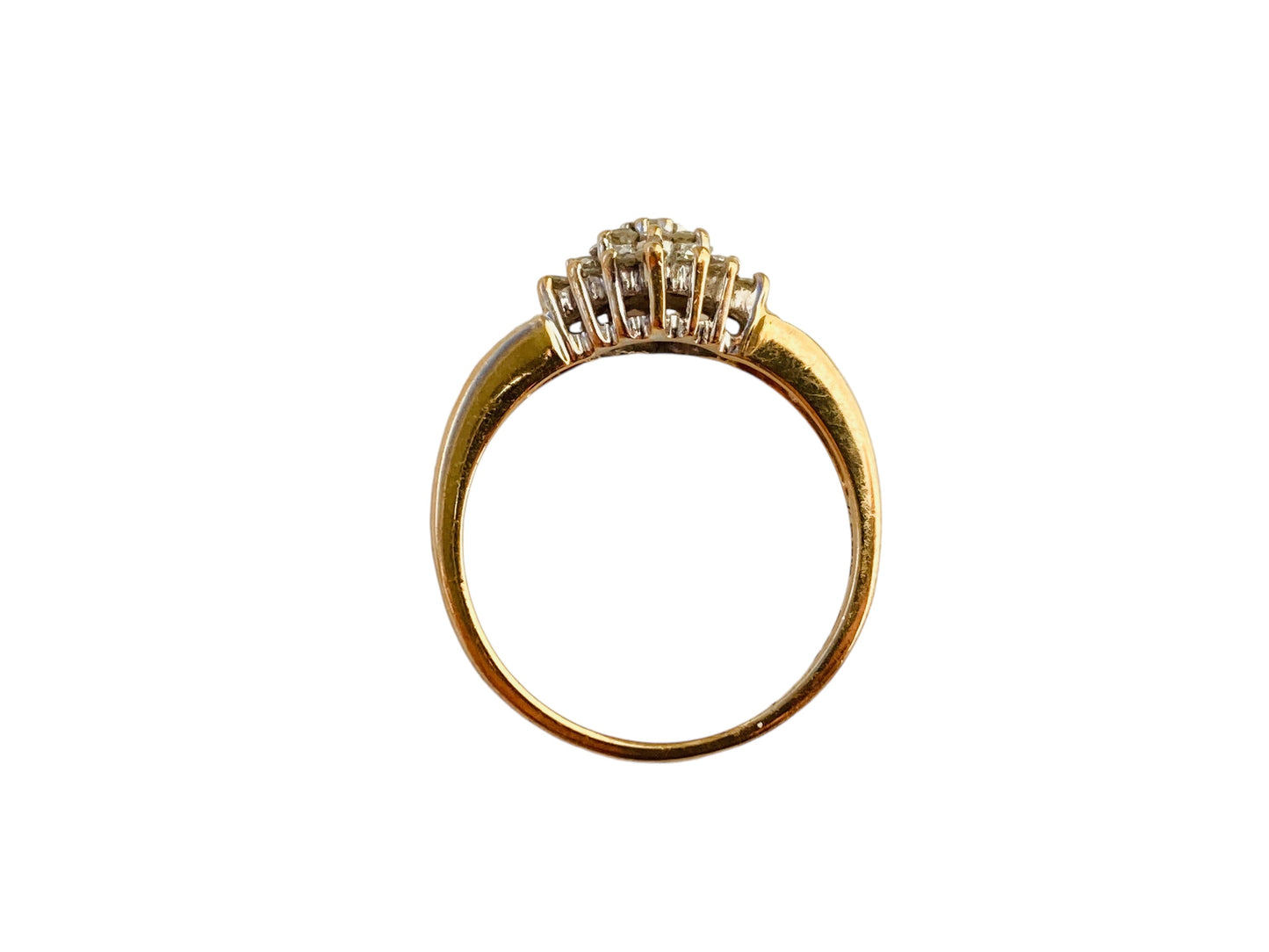 Vintage 9ct Gold 0.25ct Diamond Ring