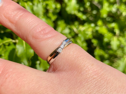 9ct Gold Diamond Ring