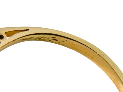 Antique 18ct Gold Sapphire & Diamond Ring