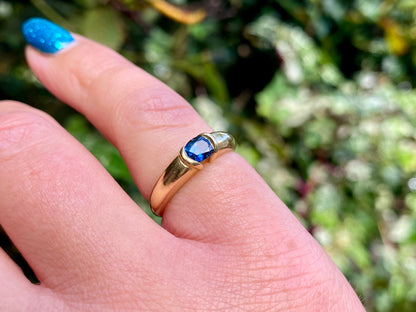 18ct Gold Sapphire Ring