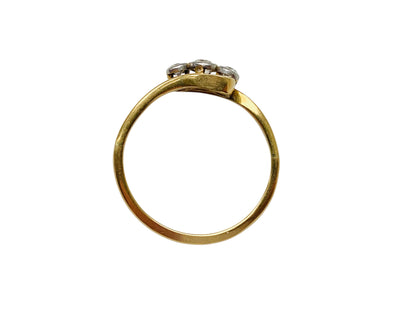 Antique 18ct Gold Three-Stone Diamond Ring