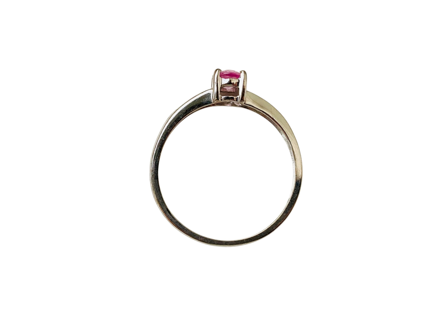 9ct Gold Pink Sapphire & Diamond Ring