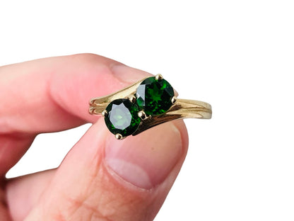 9ct Gold Diopside Ring