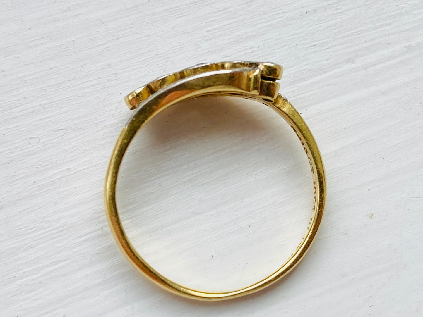 Antique 18ct Gold Diamond Ring