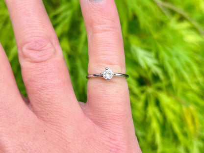 18ct Gold Diamond Solitaire Ring