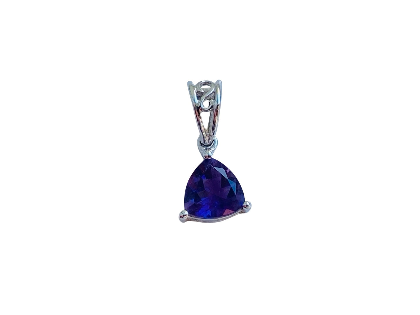 9ct Gold Amethyst Pendant