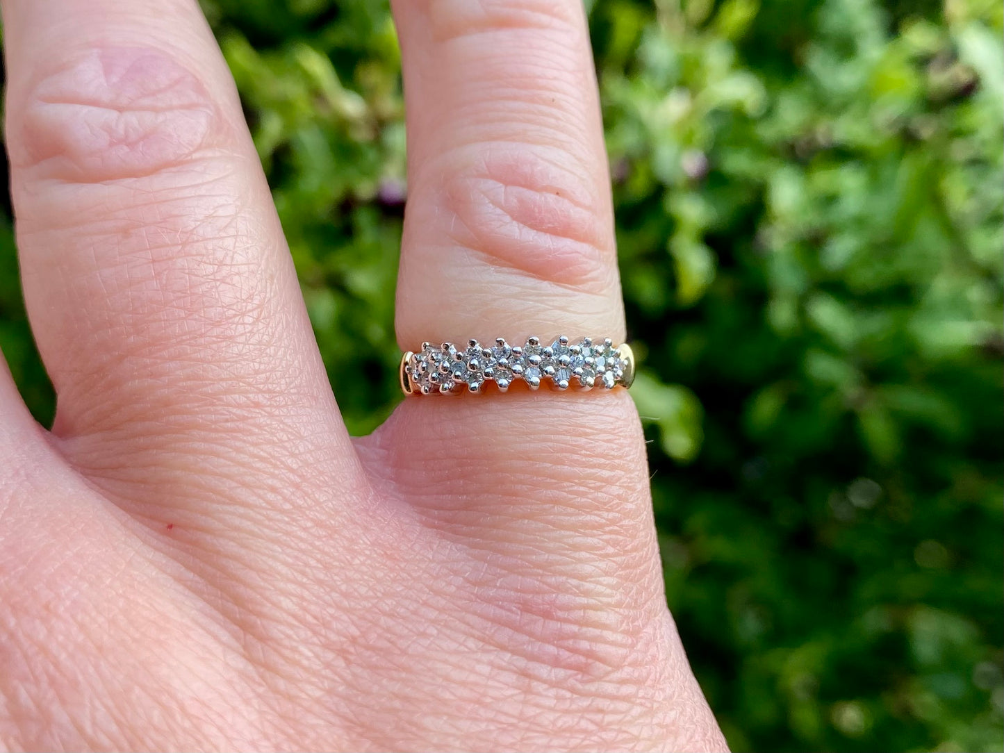 9ct Gold Diamond Ring