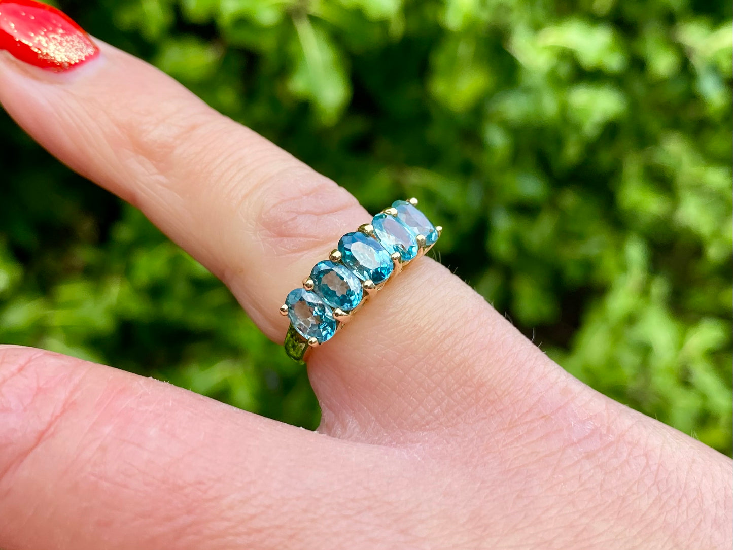 9ct Gold Topaz Ring