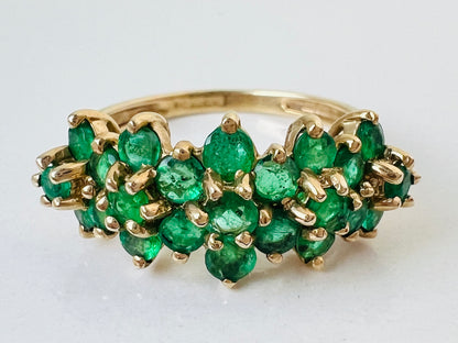 9ct Gold Emerald Ring
