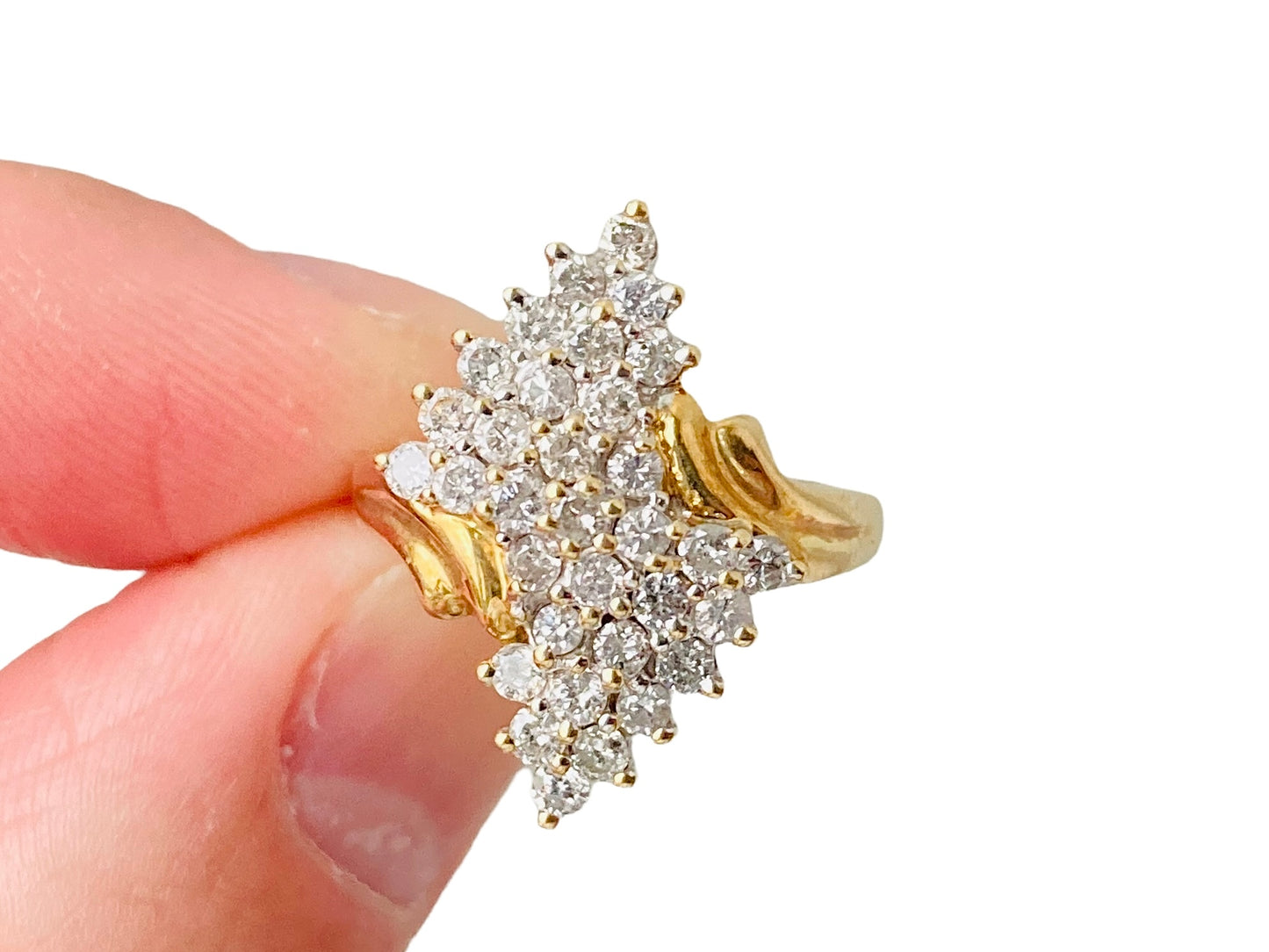 14ct Gold Diamond Ring