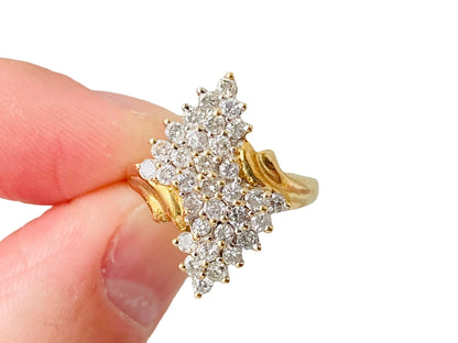 14ct Gold Diamond Ring
