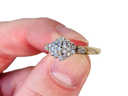 9ct Gold Diamond Ring