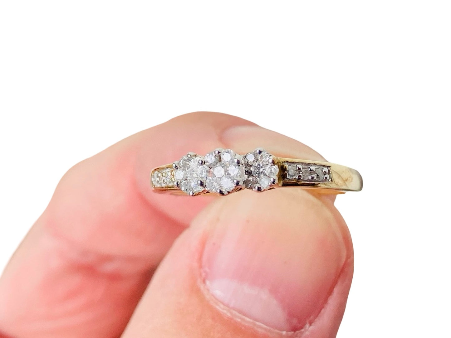9ct Gold 0.25ct Diamond Ring