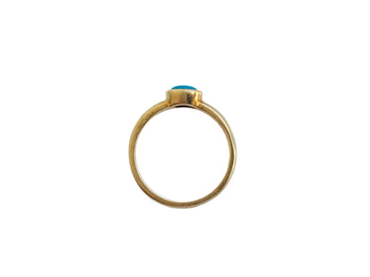9ct Gold Turquoise Ring
