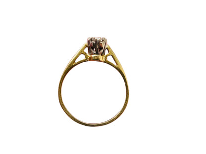18ct Gold Diamond Solitaire Ring