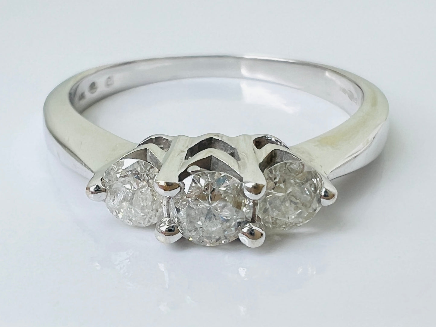 9ct Gold 0.50ct Diamond Trilogy Ring