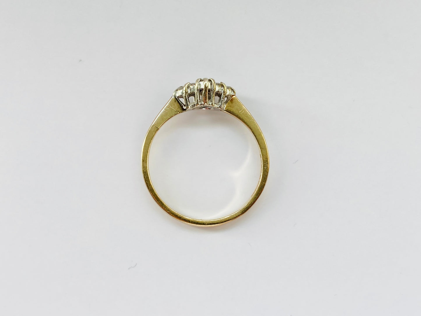 Vintage 9ct Gold Diamond Ring