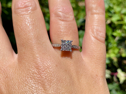 18ct Gold Diamond Ring