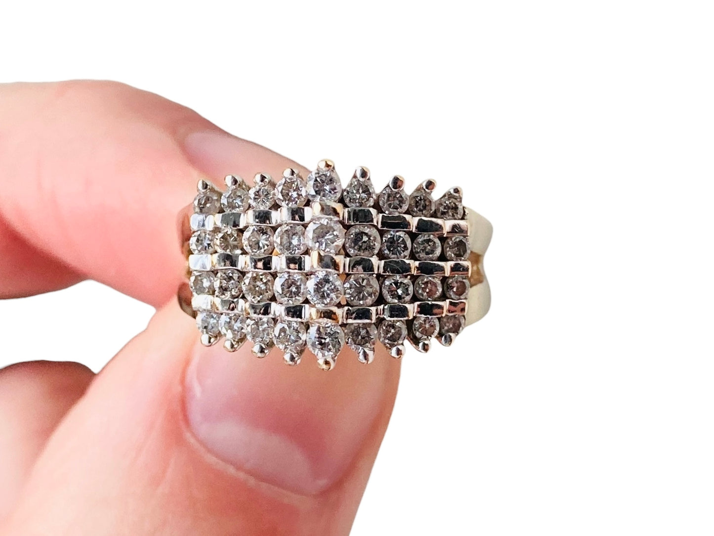 9ct Gold 1.00ct Diamond Ring