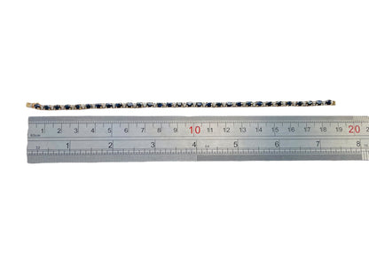 10ct Gold Sapphire & Diamond Bracelet