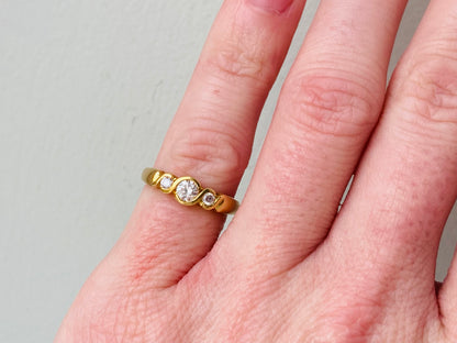 18ct Gold Diamond Ring