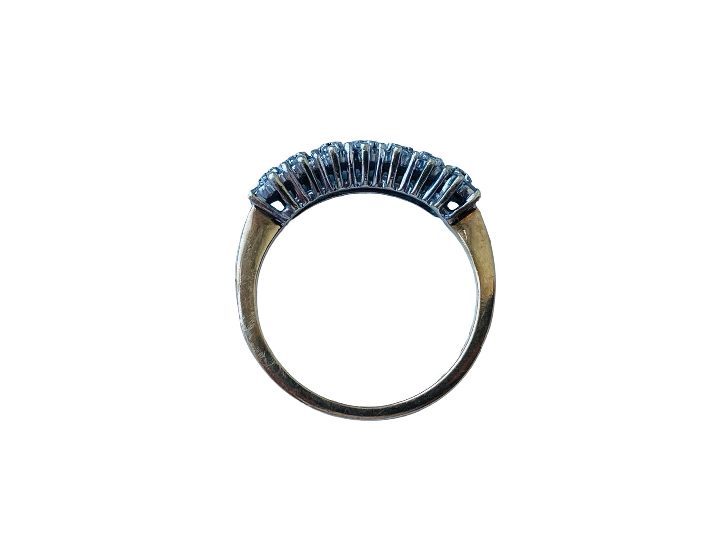 9ct Gold Diamond Cluster Ring