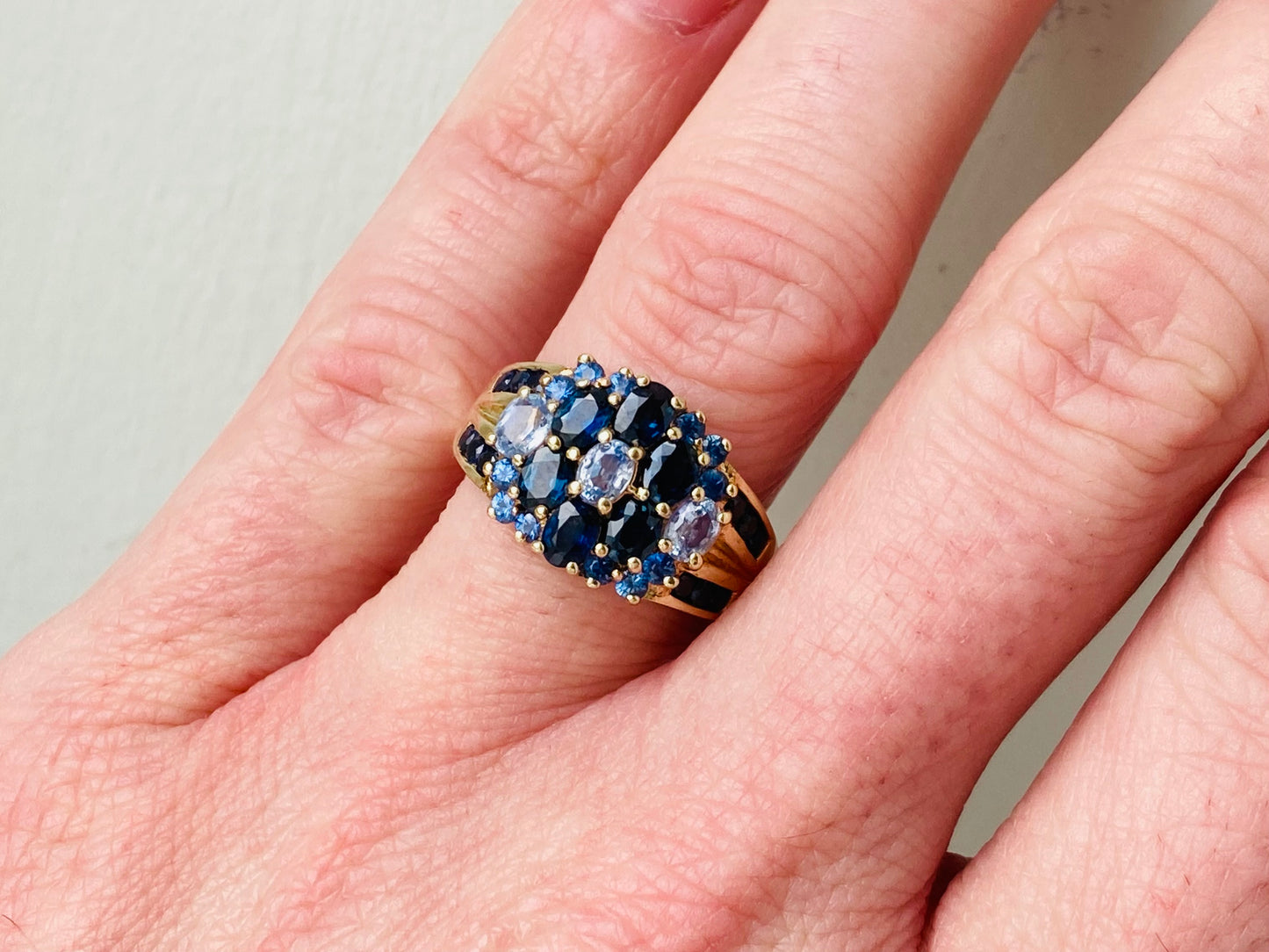 9ct Gold Sapphire Ring