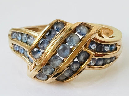 9ct Gold Sapphire Ring
