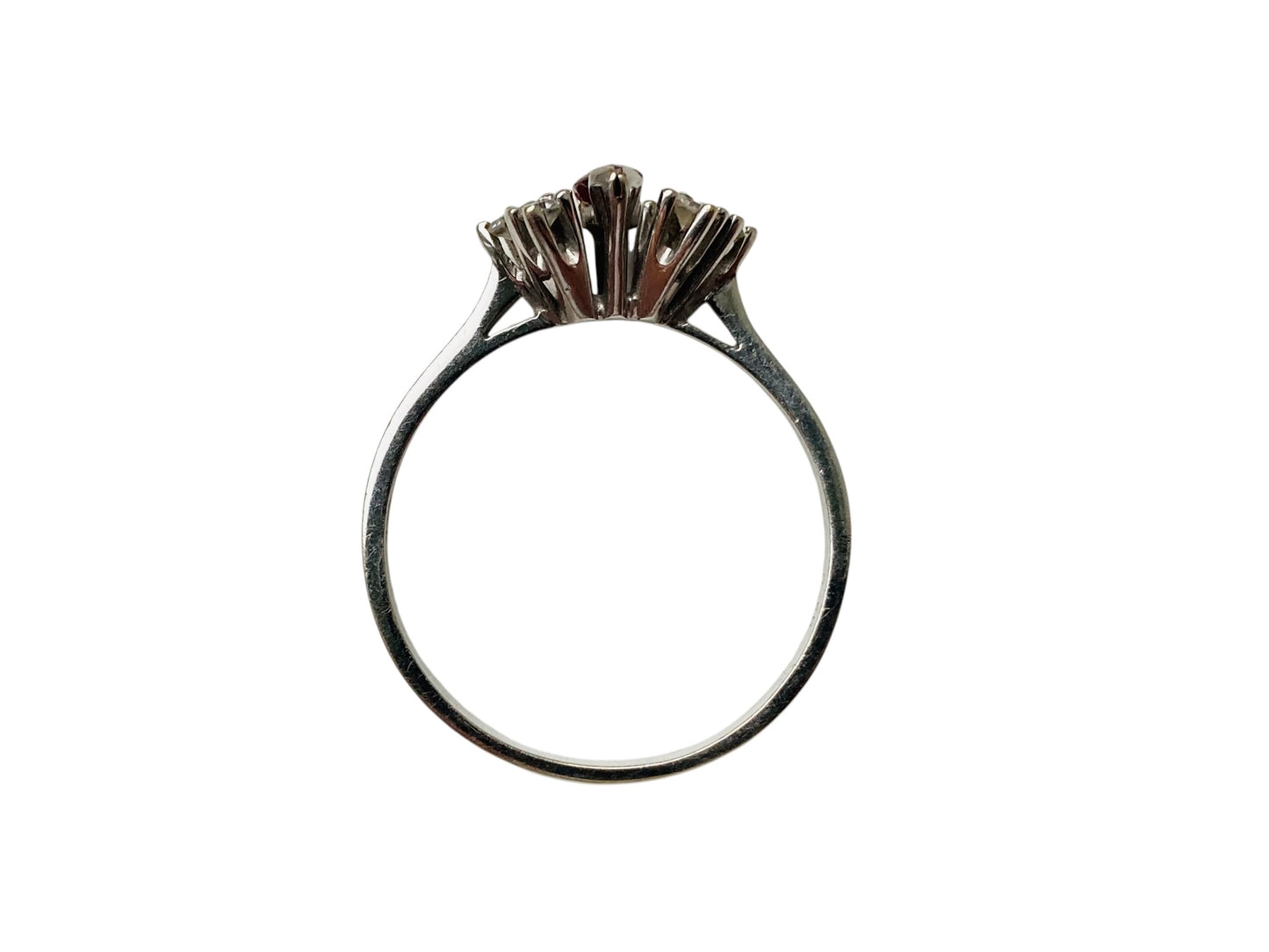 14ct Gold Ruby & Diamond Ring
