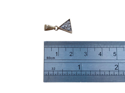 9ct Gold Diamond Pendant